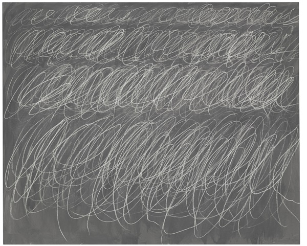 600x481 Cy Twombly Painting May Set New Auction Record - Blackboard Painting