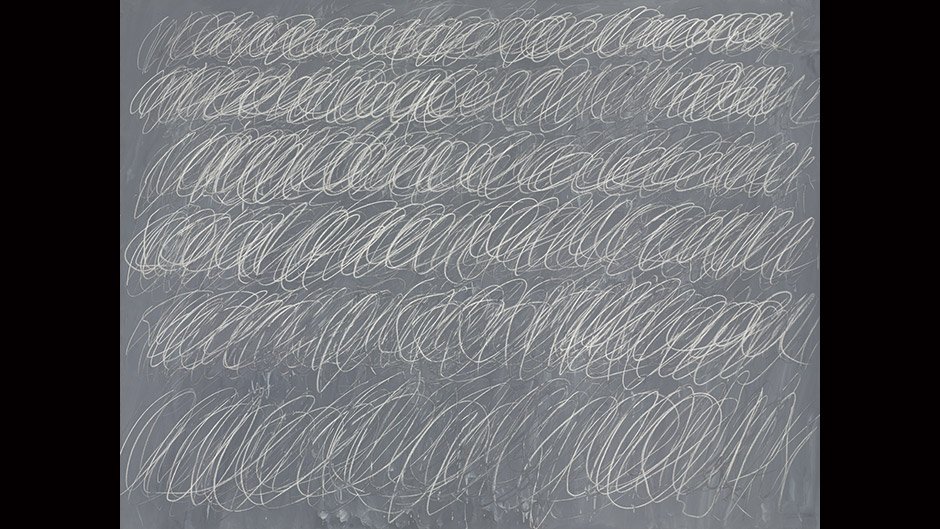 940x529 Cy Twombly Blackboard Covered In Scribbles Fetches $70 Million - Blackboard Painting