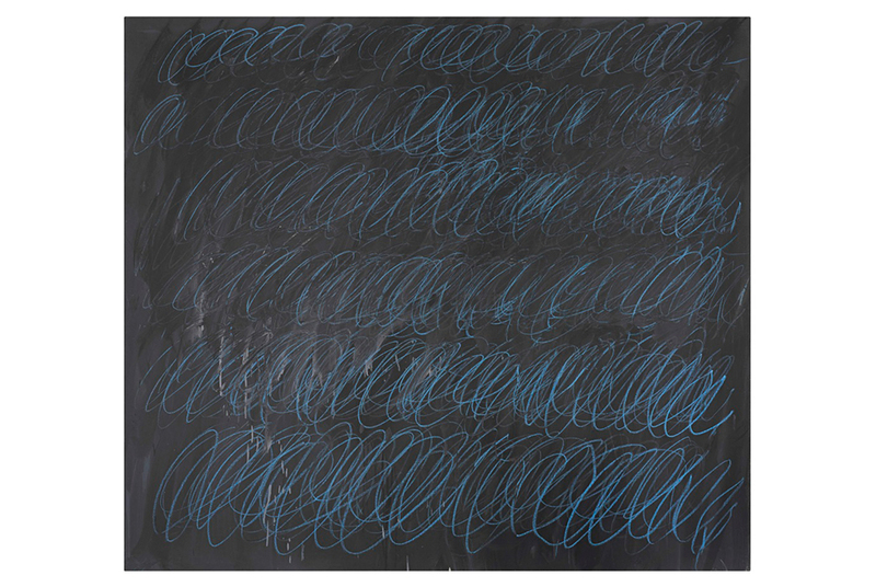 800x536 Artwork By Cy Twombly - Blackboard Painting