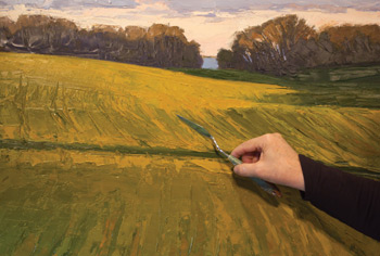 350x236 How To Use A Painting Knife A Technique Tutorial You'Ll Love - Blade Painting