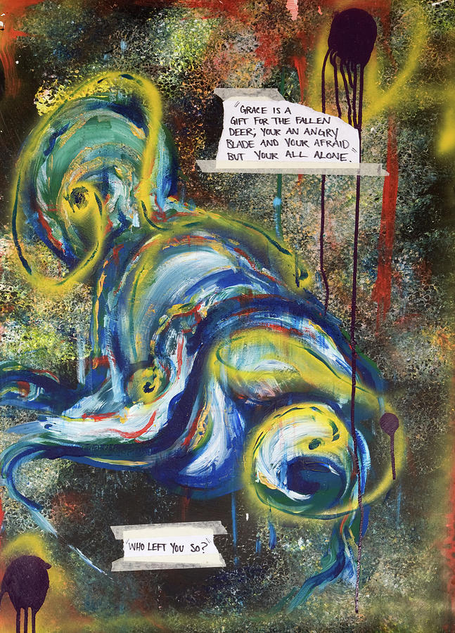 647x900 Angry Blade Painting By Sheridan Furrer - Blade Painting