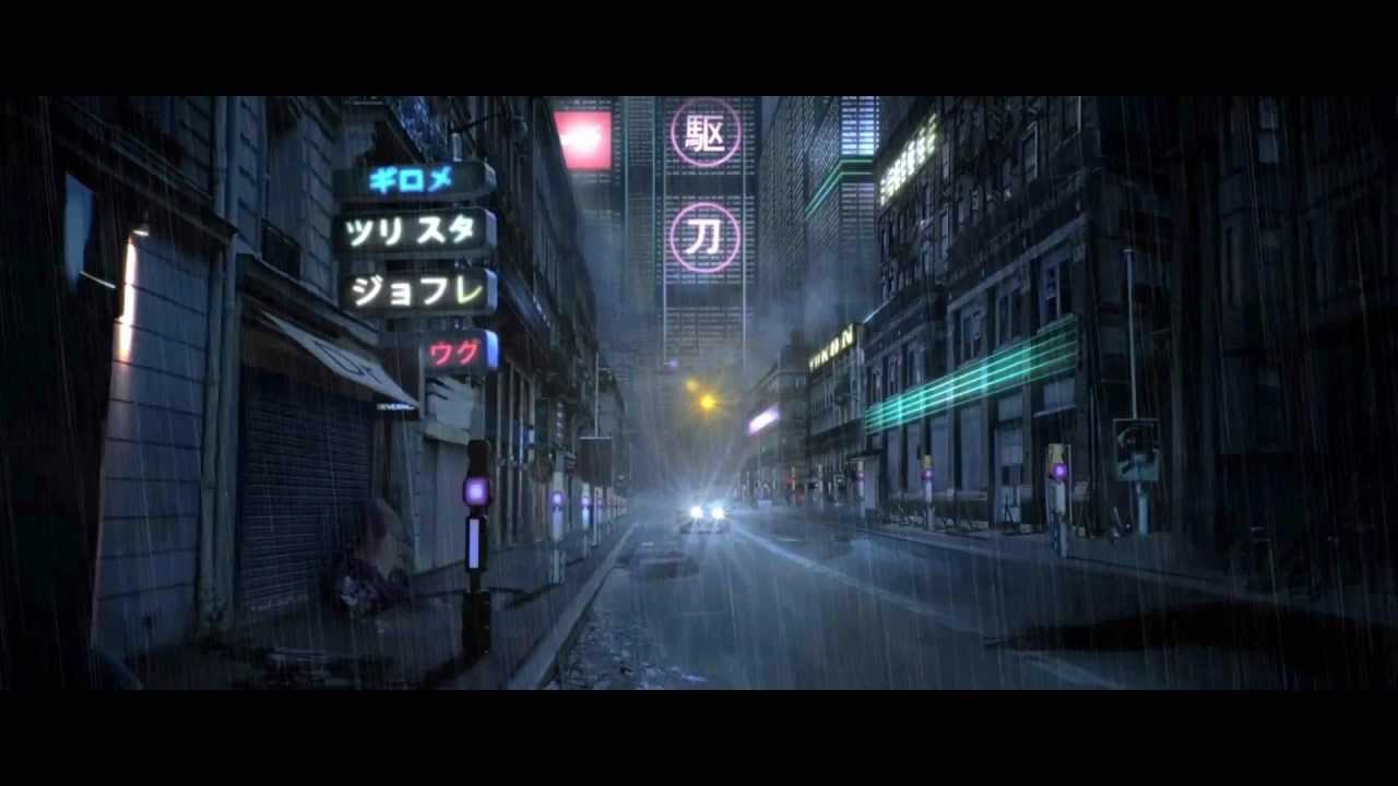 1280x720 Blade Runner Matte Painting Final - Blade Runner Painting