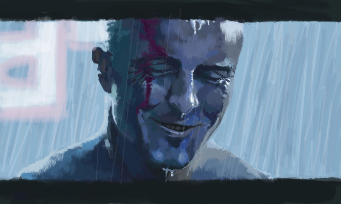 1153x692 Bladerunner Digi Painting By Alec M - Blade Runner Painting