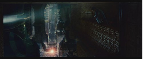 500x207 Matte Paintings By Matthew Yuricich, The Sfx Genius Who Has Passed - Blade Runner Painting