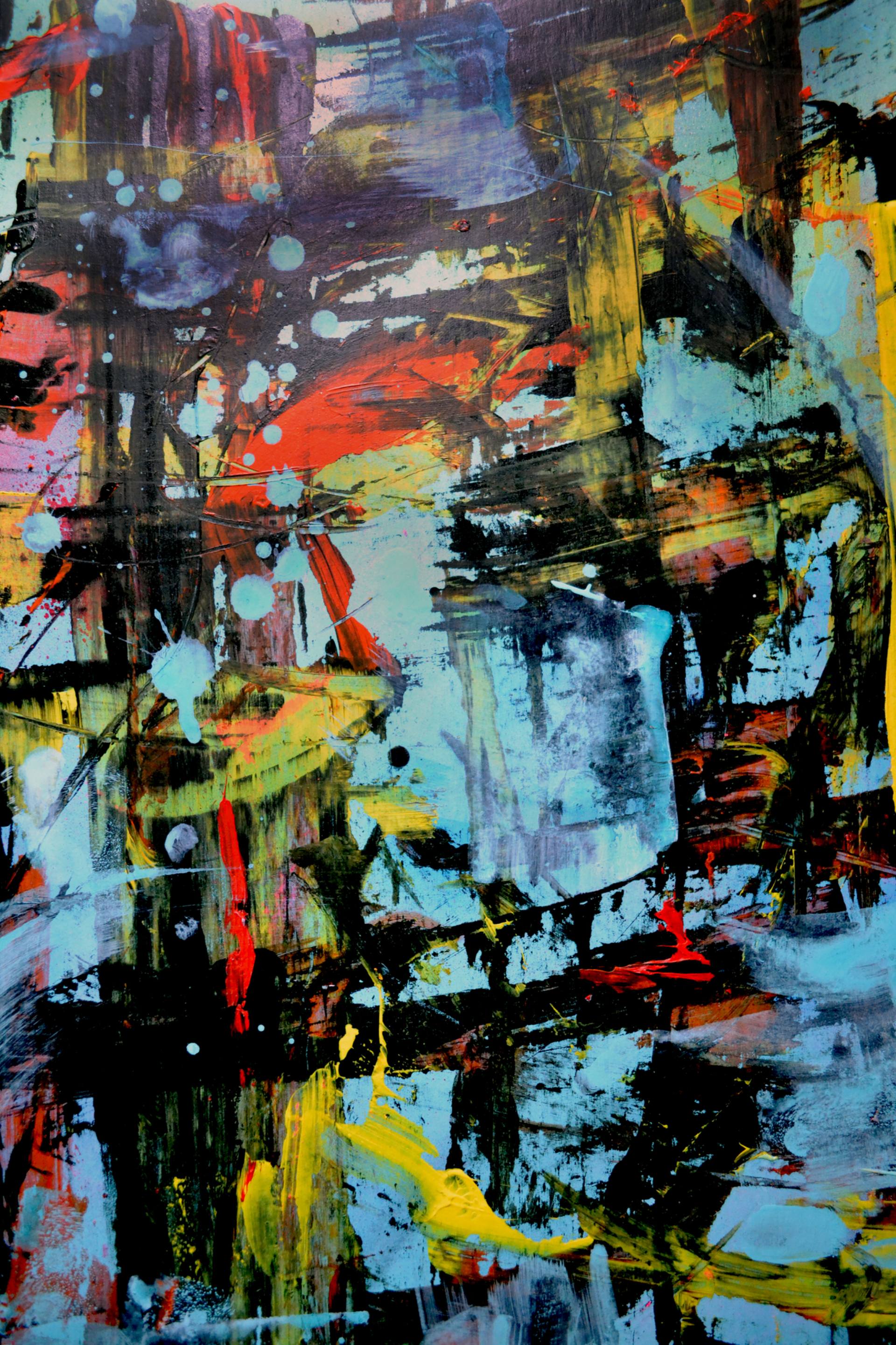 1920x2881 Saatchi Art Blade Runner Painting By David Chevtaikin - Blade Runner Painting