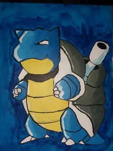 225x300 Blastoise Painting Ebay - Blastoise Painting