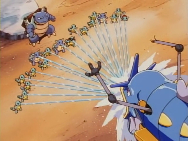 640x480 Il060 Beach Blank Out Blastoise Wiki Fandom Powered - Blastoise Painting