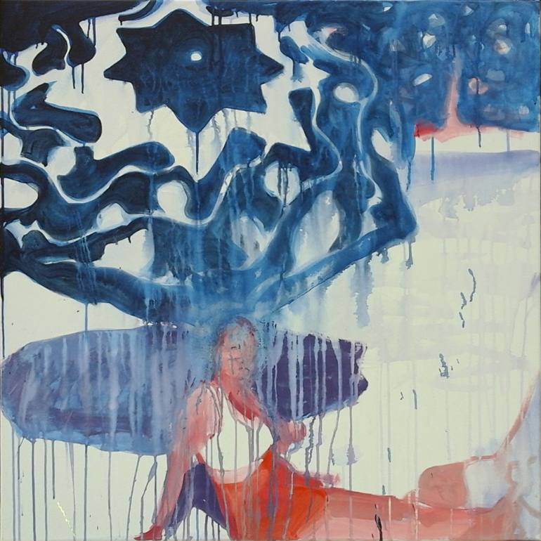 770x770 Saatchi Art Blaze Painting By Tim Fawcett - Blaze Painting