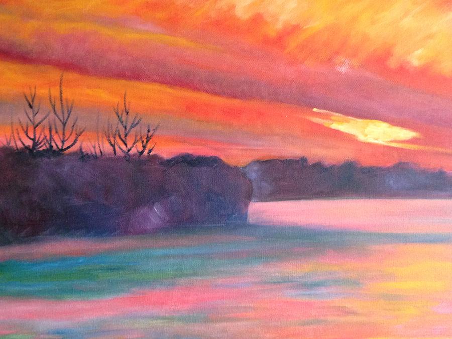 900x675 Blaze Of Glory Painting By Marla Mcpherson - Blaze Painting