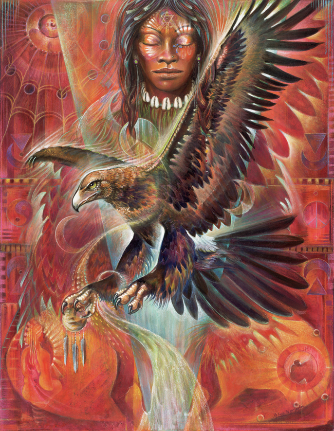 686x886 Blaze Warrender Visionary Arts Foundation - Blaze Painting