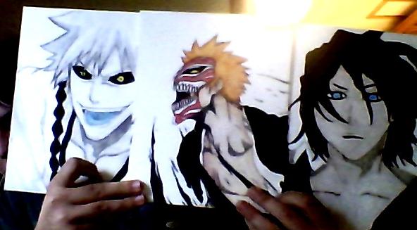 592x327 Bleach Watercolor By Fangterry - Bleach Anime Painting