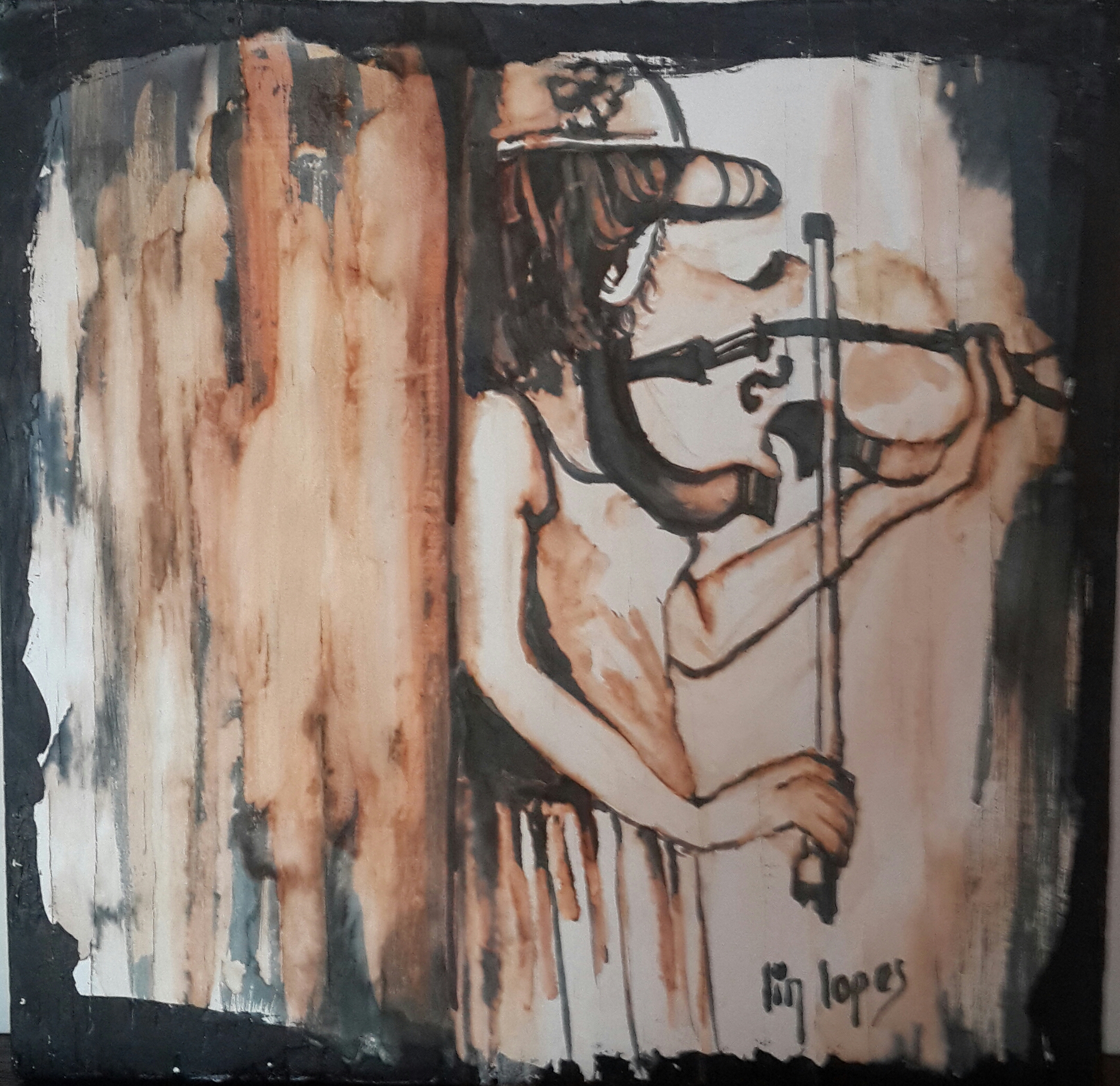 2156x2091 Daily Paintings. A Painting A Day - Bleach Painting