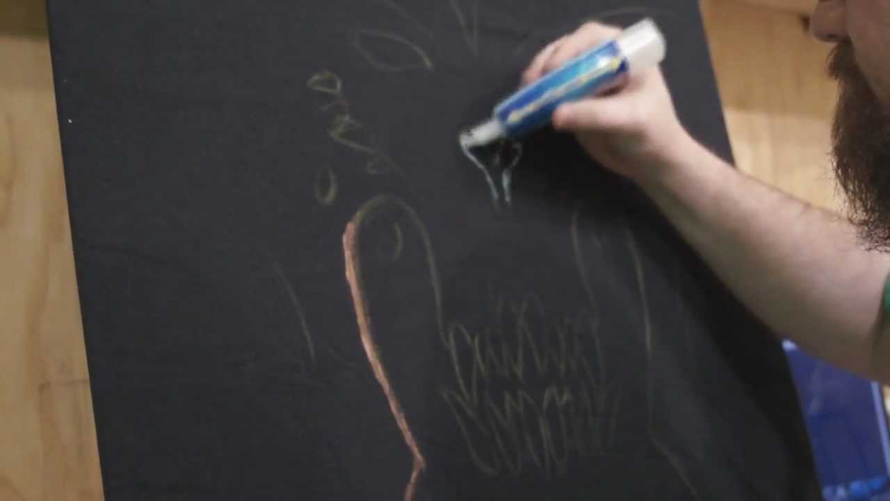 1280x720 Diablo Shirt Painting With Bleach Pen - Bleach Painting