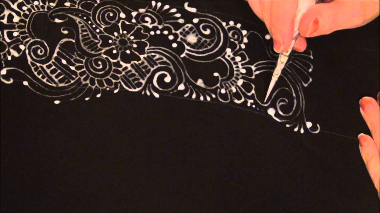 1280x720 Decorating With A Bleach Pen.wmv - Bleach Painting