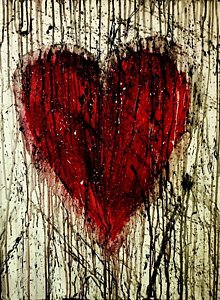 220x300 Bleeding Heart Painting By Chris Swanson - Bleeding Heart Painting