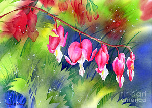 300x213 Bleeding Heart Paintings Fine Art America - Bleeding Heart Painting