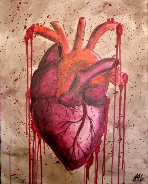 505x625 Bleeding Love Social Drinking Amp Painting In Oklahoma City Wine - Bleeding Heart Painting