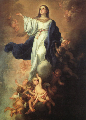 359x500 The Blessed Virgins' Army To Launch A Final Assault Against Satan. - Blessed Mother Painting