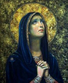 236x289 - Blessed Mother Painting