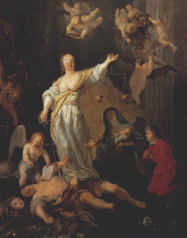 629x800 Images Of Justice (The Goddess) - Blind Lady Justice Painting