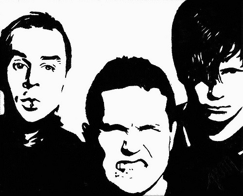 500x403 Blink 182 [Painting] This Is One The Few Paintings - Blink 182 Painting