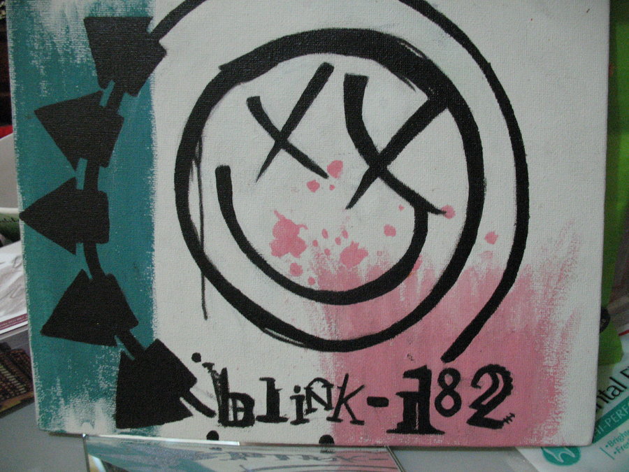 900x675 Blink 182 Album Art By Lieveaurelio - Blink 182 Painting