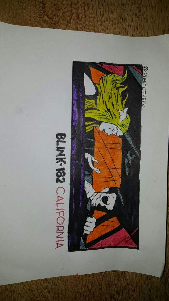 576x1024 Blink 182 California Fan Pop Punk Amino - Blink 182 Painting