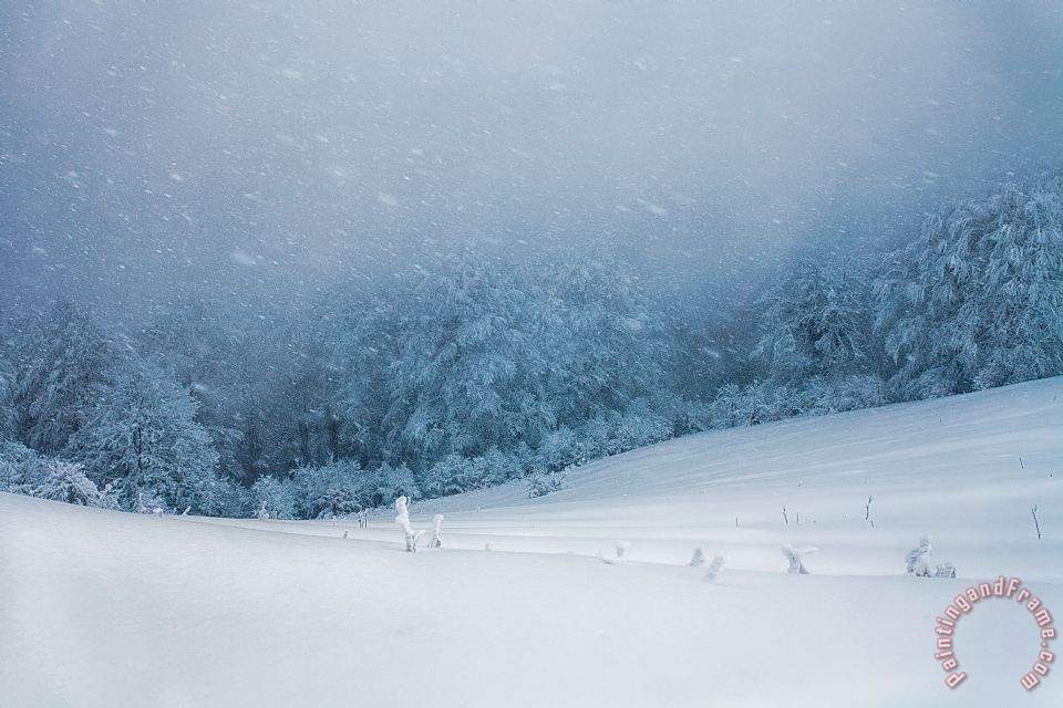 960x640 Collection 12 Winter Blizzard Painting - Blizzard Painting