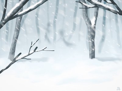 400x300 Blizzard Ipad Painting By Ichabod1799 - Blizzard Painting