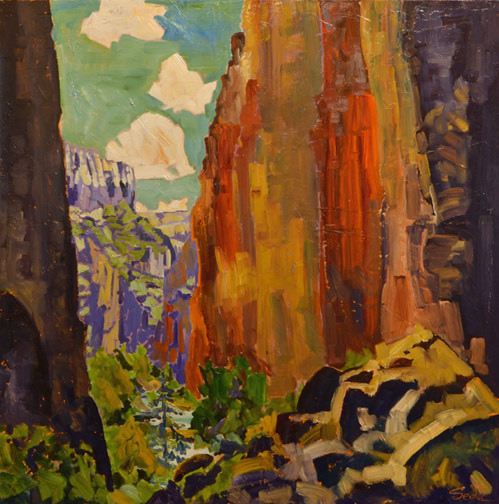 499x504 Deserving Our Protection Oil Painting By 2014 Blm Artist - Blm Painting