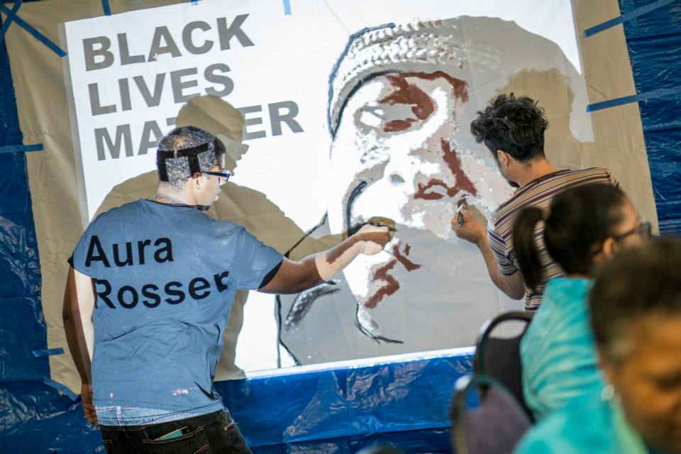 960x640 The Black Lives Matter Movement Convenes - Blm Painting