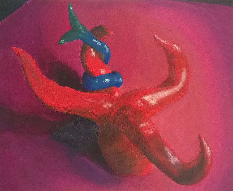 986x811 Blob Painting By Thebrightskye - Blob Painting