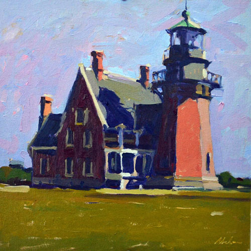 500x500 My Favorite Place To Paint Robert Abele Iii - Block Island Painting