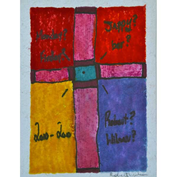 600x600 Color Block Painting - Block Painting