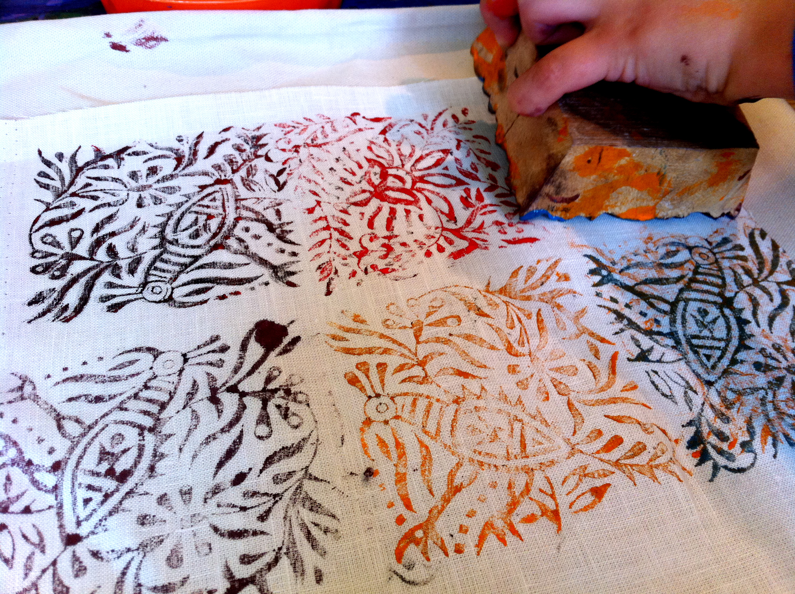 2592x1936 Indian Block Printing Tales From The Corner House - Block Painting