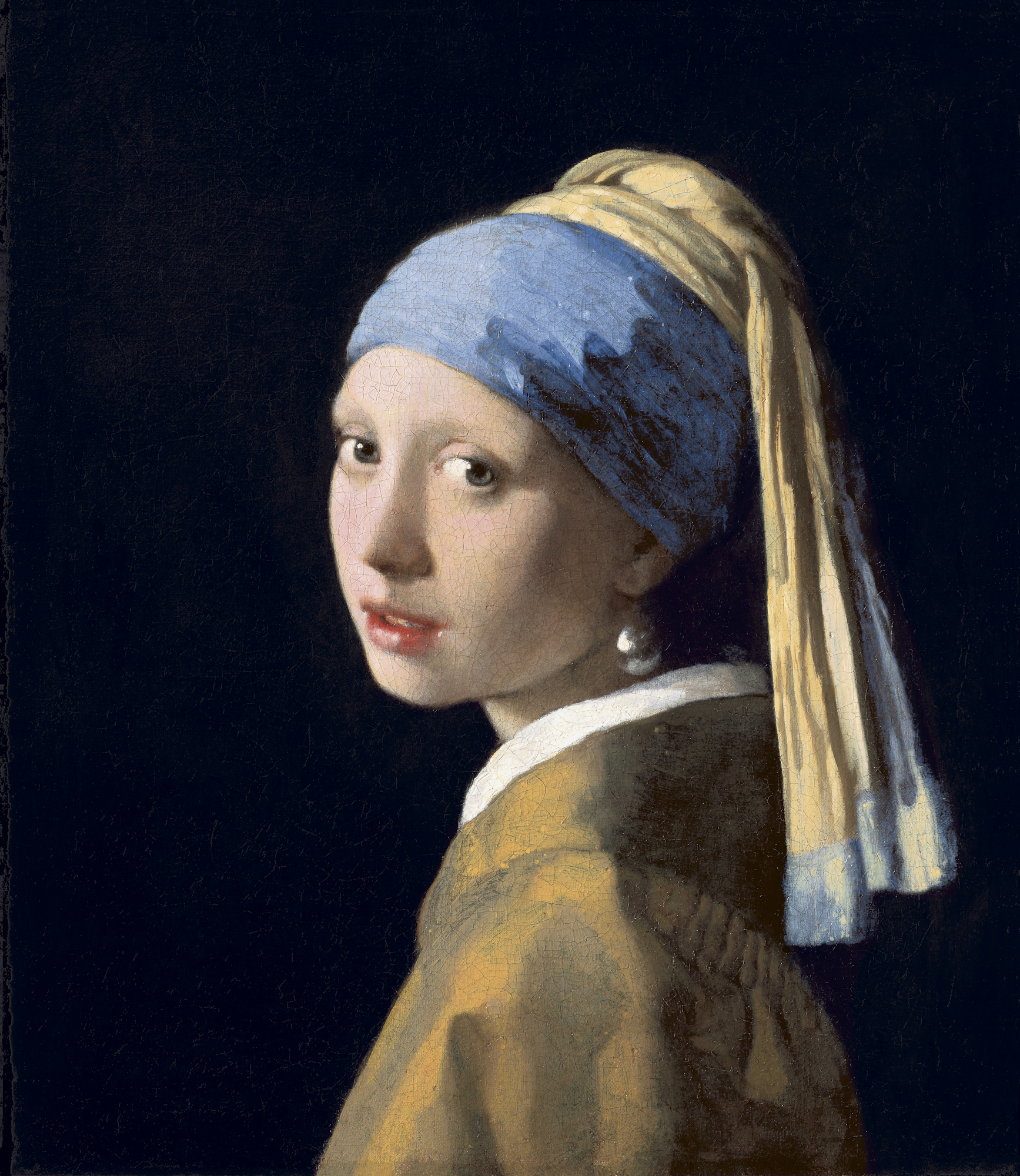 1735x2000 Masterpieces Of Dutch Painting From The Mauritshuis' The Frick - Blonde Girl Painting