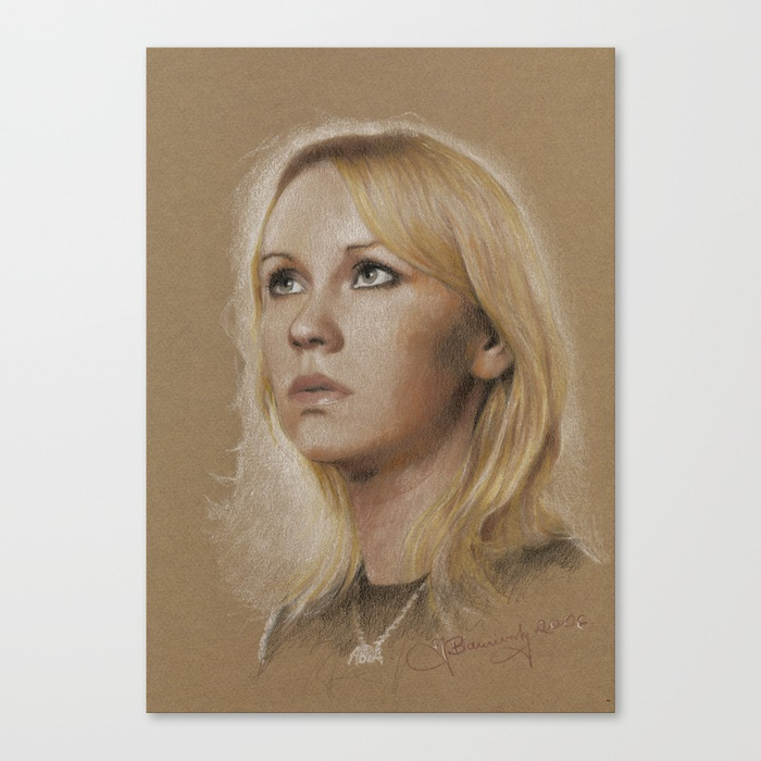 700x700 That Blonde Girl Canvas Print By Jaroslawblaminsky Society6 - Blonde Girl Painting