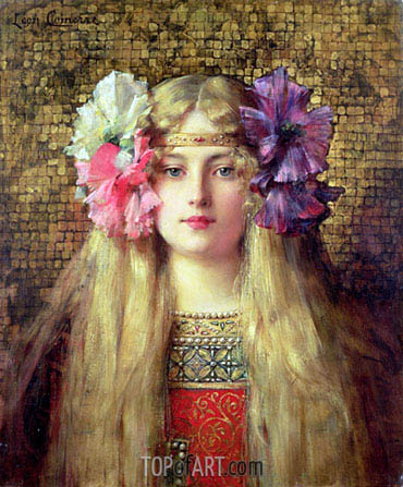 370x447 The Blonde Woman Leon Comerre Painting Reproduction 5309 - Blonde Woman Painting