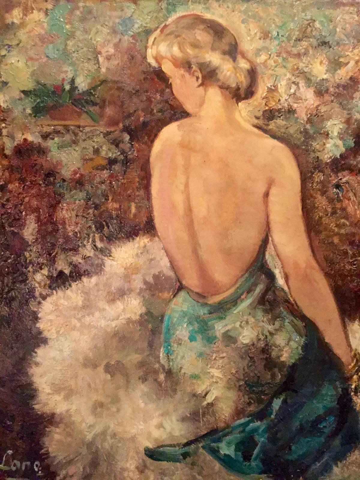 1200x1600 Blonde Woman In A Cocktail Dress Danda - Blonde Woman Painting