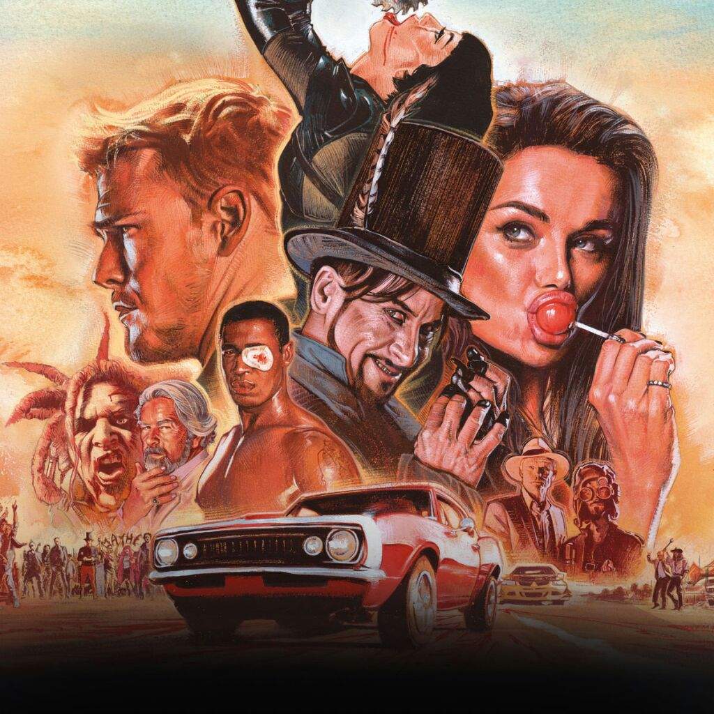 1024x1024 Blood Drive Horror Amino - Blood In Blood Out Painting