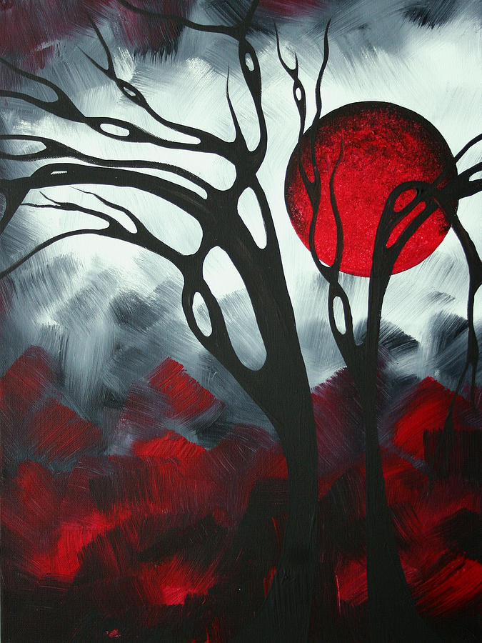 675x900 Blood Moon Paintings Fine Art America - Blood Moon Painting