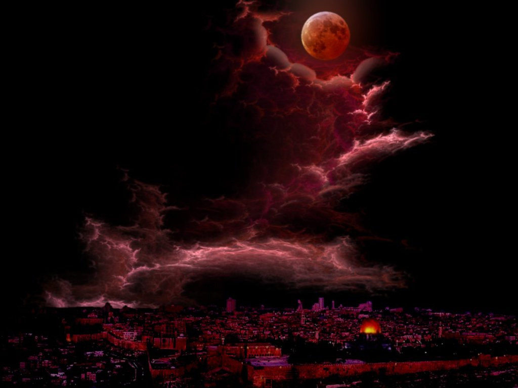 1024x768 Blood Moon Has Some Expecting End Of The World The Birmingham Times - Blood Moon Painting