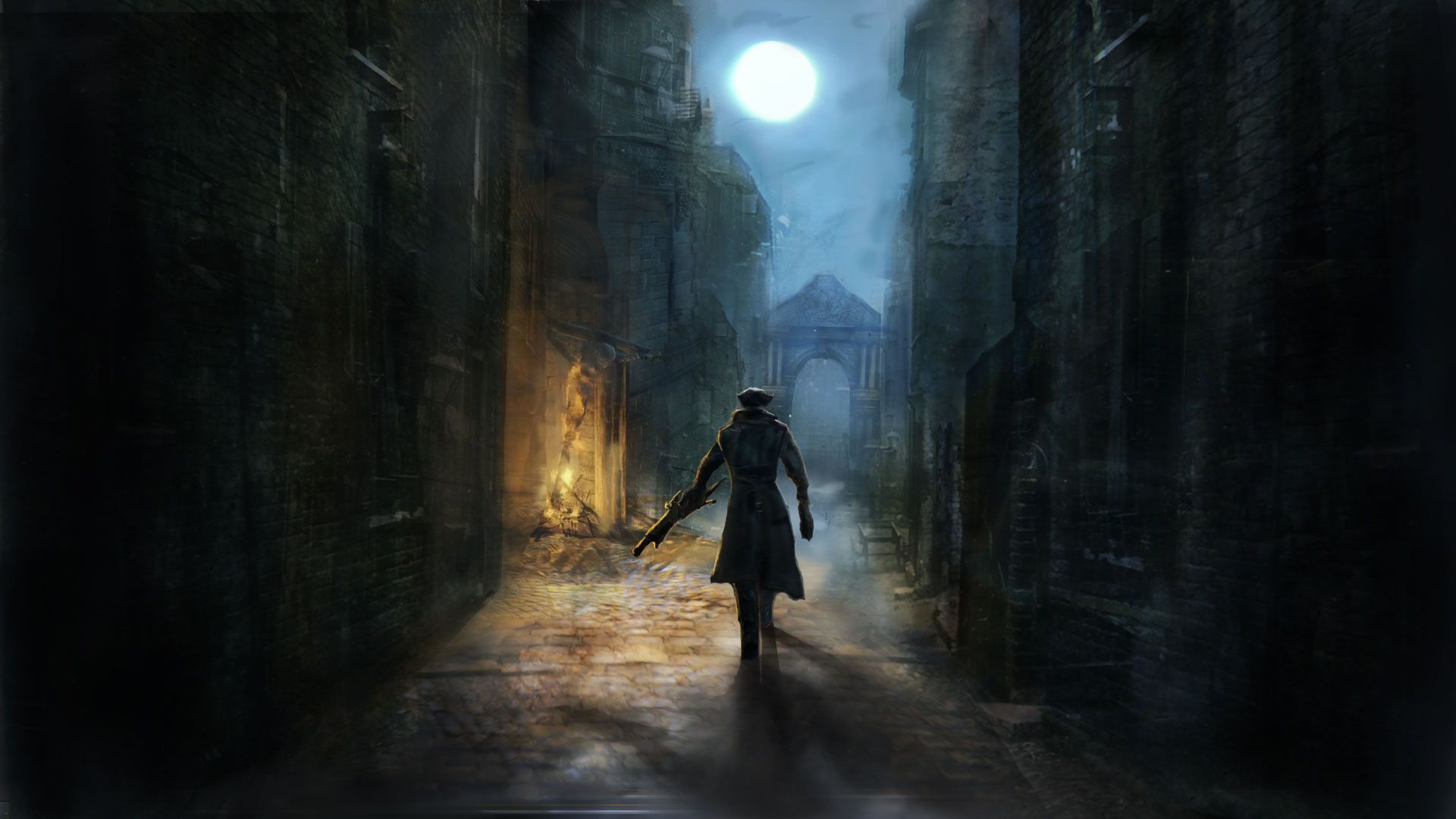 1920x1080 Bloodborne Art Wallpaper Bloodborne Bloodborne - Bloodborne Painting