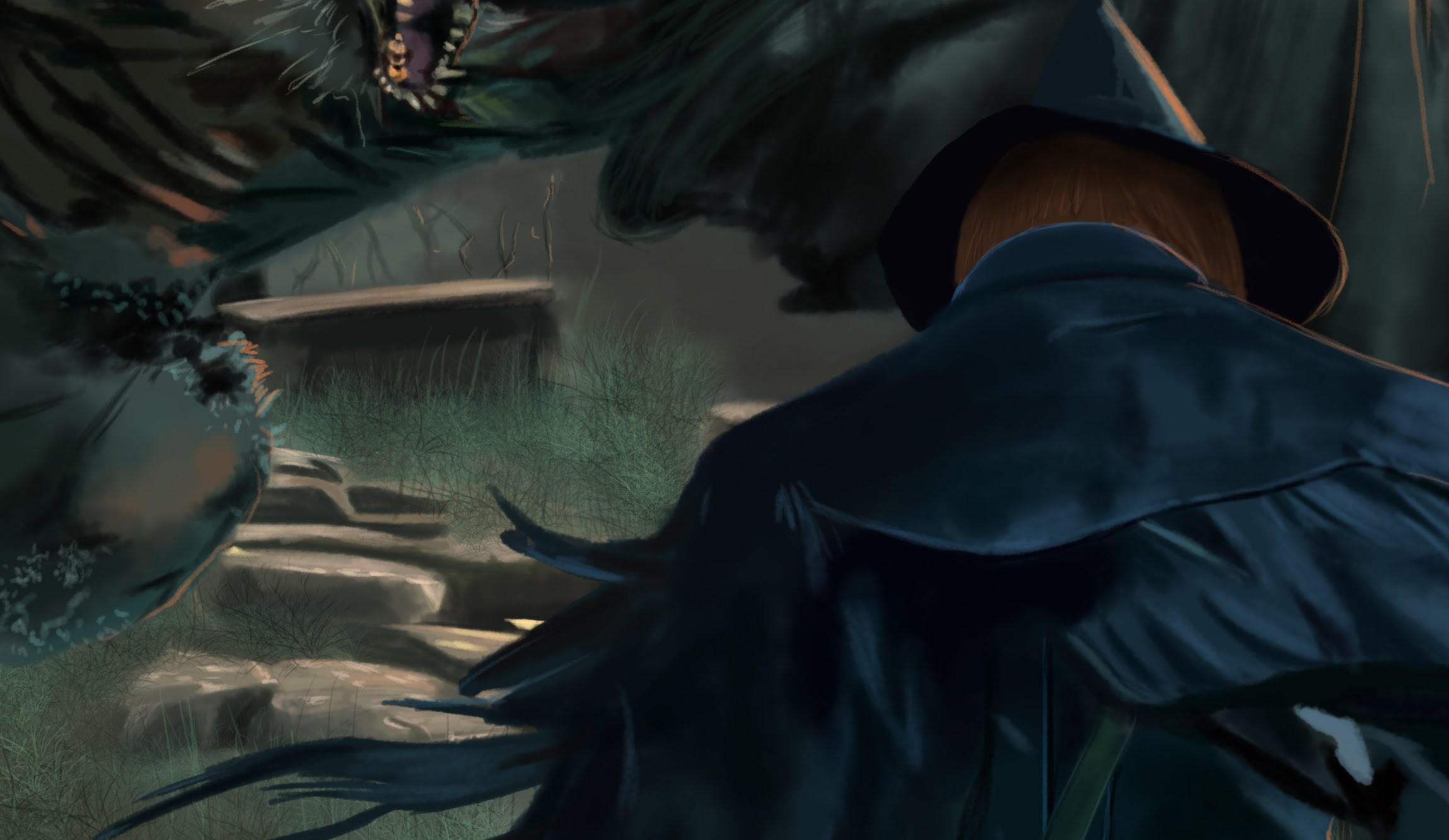 2298x1332 Speed Painting 33 Bloodborne - Bloodborne Painting