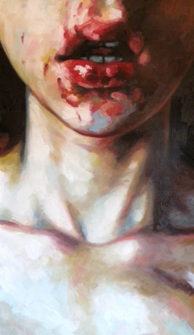 800x1378 Artwork By Thomas Saliot - Bloody Painting