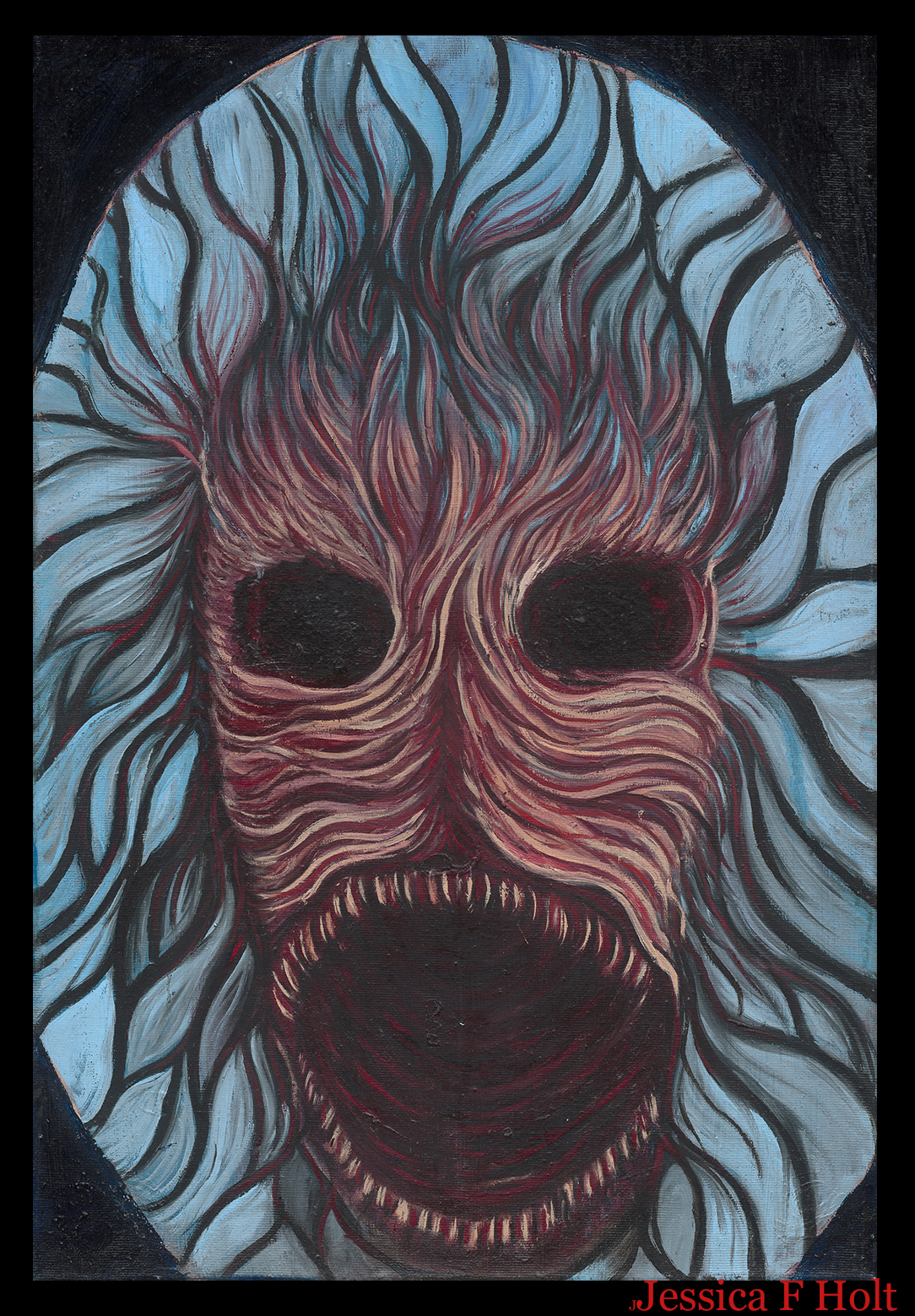 1084x1559 Bloody Mary Painting Prints Jessica F Holt Online Store - Bloody Painting