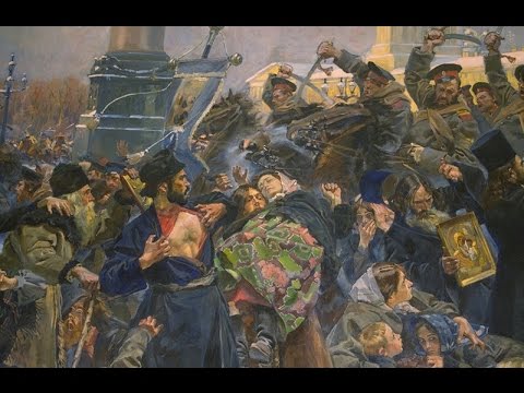 480x360 Bloody Sunday. Russian Revolution Of 1905 Gave A Nicholas Ii - Bloody Sunday Painting