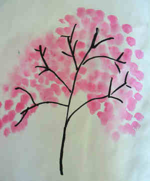 300x362 Blossom Tree Painting - Blossom Tree Painting