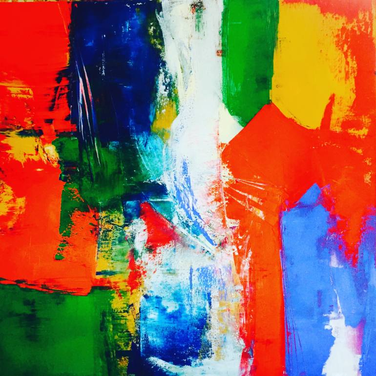 770x770 Saatchi Art Abstraction 1416 Painting By Suely Blot - Blot Painting