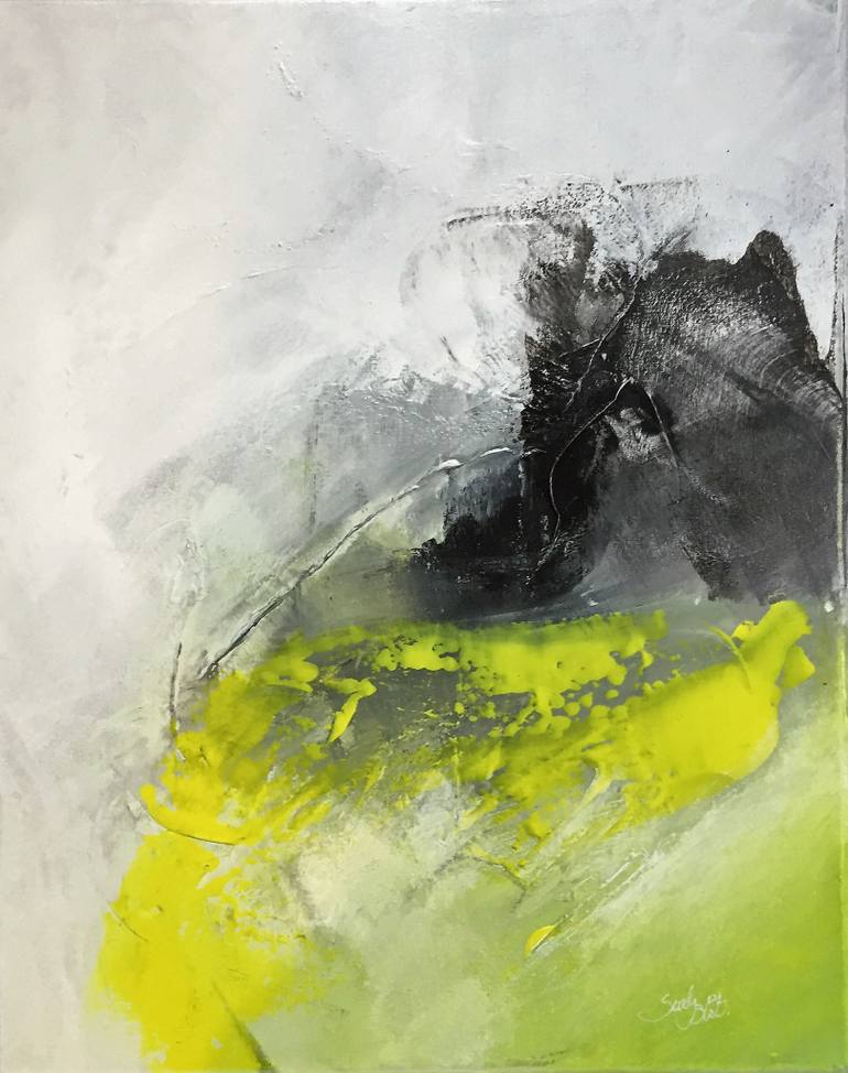 770x974 Saatchi Art Finesse Painting By Suely Blot - Blot Painting